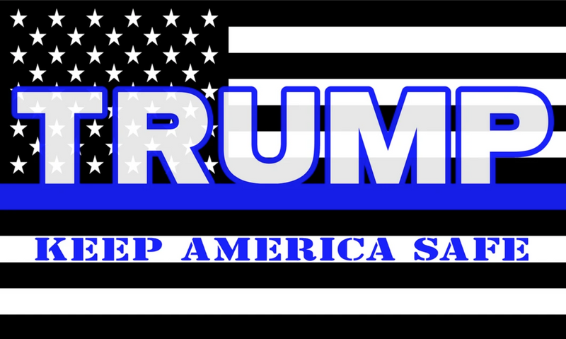 USA Trump KAS Keep America Safe 3'X5' Flag Rough Tex® 150D Nylon