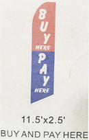 Buy Here Pay Here Swooper Flag