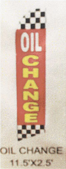 Oil Change Swooper Flag