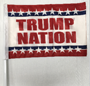 Assorted Trump Design Car Flags Starter Pack 12''X18''
