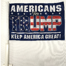 Assorted Trump Design Car Flags Starter Pack 12''X18''