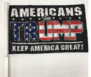 Assorted Trump Design Car Flags Starter Pack 12''X18''