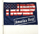 Assorted Trump Design Car Flags Starter Pack 12''X18''