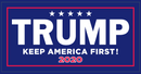 Trump Keep America First KAF 2020 - Bumper Sticker