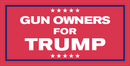 Gun Owners For Trump Flag Rough Tex ® 2'X3' 100D