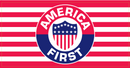 America First USA Shield - Bumper Sticker