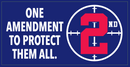 One Amendment To Protect Them All 2nd  - Bumper Sticker