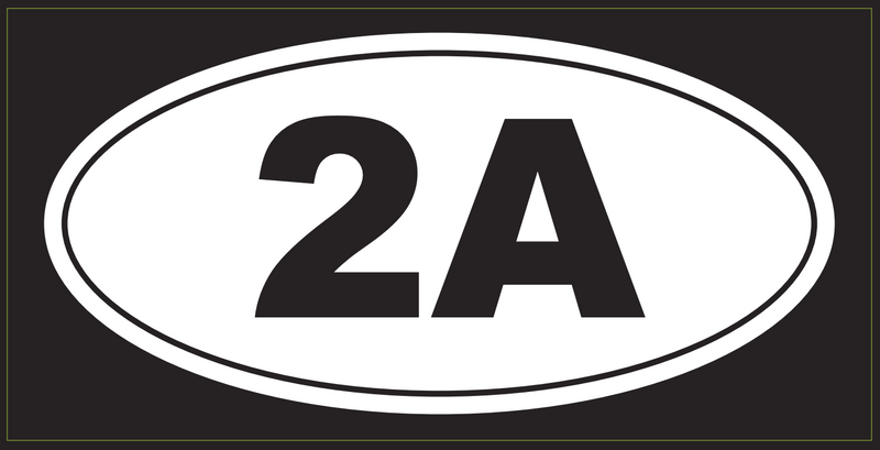 2A Second Amendment - Bumper Sticker