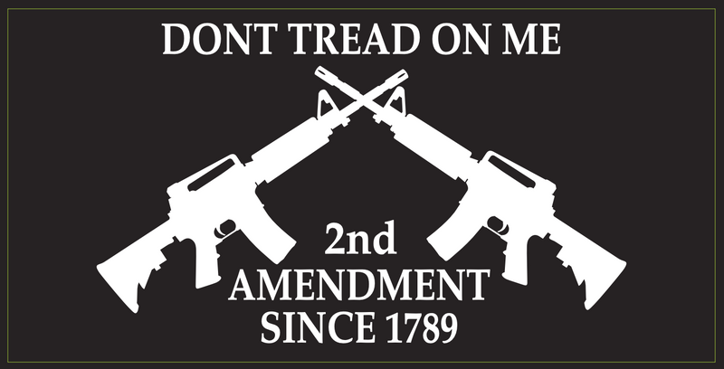 Don't Tread On Me 2nd Amendment Since 1789 - Bumper Sticker