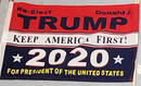 Assorted Trump Design 12''X18'' Stick Flags Starter Pack