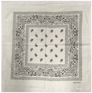 Assorted Bandana Paisley Head Wrap In Various Colors 100% Cotton 22"X22"