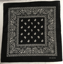 Assorted Bandana Paisley Head Wrap In Various Colors 100% Cotton 22"X22"