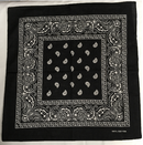 Assorted Bandana Paisley Head Wrap In Various Colors 100% Cotton 22"X22"