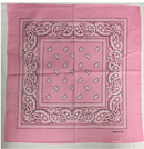 Assorted Bandana Paisley Head Wrap In Various Colors 100% Cotton 22"X22"