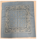 Assorted Bandana Paisley Head Wrap In Various Colors 100% Cotton 22"X22"