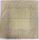 Assorted Bandana Paisley Head Wrap In Various Colors 100% Cotton 22"X22"