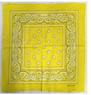 Assorted Bandana Paisley Head Wrap In Various Colors 100% Cotton 22"X22"
