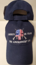 2nd Amendment Punisher Navy - Cap