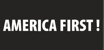 America First! Bumper Sticker