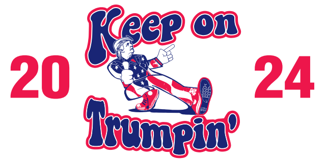 Keep On Trumpin 2024 Bumper Sticker