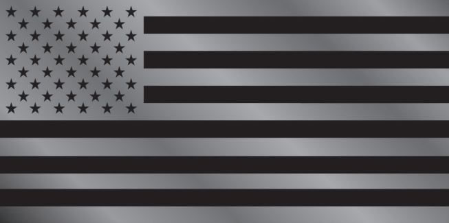 USA Blackout Bumper Sticker