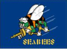 SeaBees 12''X18'' Flag With Grommets Rough Tex® 100D
