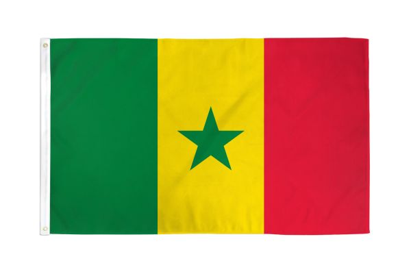 Senegal 3'X5' Country Flag ROUGH TEX® 68D Nylon