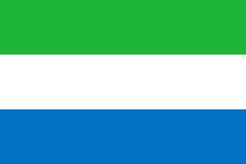 Sierra Leone 3'X5' Flag Rough Tex® 100D