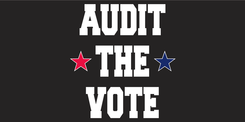 Audit The Vote Bumper Sticker