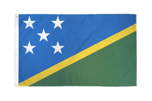 Solomon Islands 3'X5' Country Flag ROUGH TEX® 68D Nylon