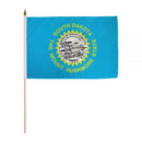 South Dakota Stick Flags - 12''x18'' Rough Tex ®68D