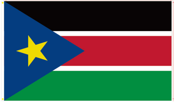 South Sudan 3'X5' Flag ROUGH TEX® 100D