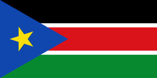 South Sudan 3'x5' Flag ROUGH TEX® 68D Nylon