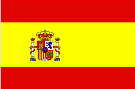 Spain 12''x18'' Stick Flags Rough Tex ®100D