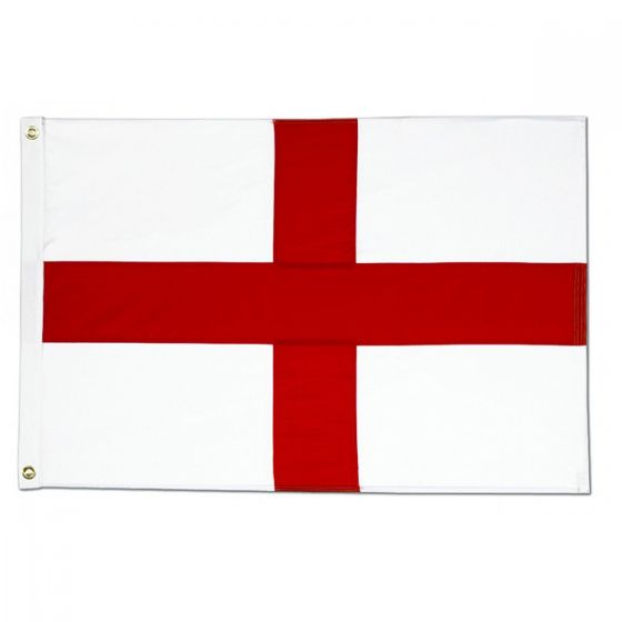 Saint Georges Cross 3'X5' Embroidered Flag ROUGH TEX® 600D