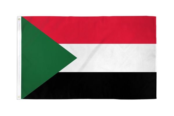 Sudan 3'X5' Country Flag ROUGH TEX® 68D Nylon