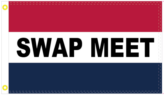 Swap Meet 3'X5' Flag ROUGH TEX® 100D