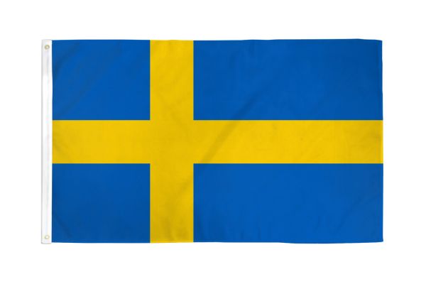 Sweden 3'X5' Country Flag ROUGH TEX® 68D Nylon