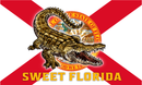 Sweet Florida 3'X5' Flag Rough Tex® 100D