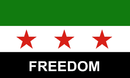 Syria Freedom 3'X5' Flag ROUGH TEX® 68D