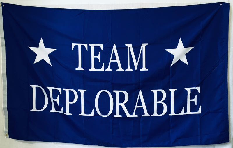 3'X5' Team Deplorable Flag 100D ROUGH TEX ®
