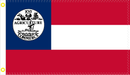 TENNESSEE 1861 STATE 1ST ORIGINAL FLAG 3X5