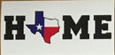 TEXAS IS HOME OFFICIAL BUMPER STICKER PACK OF 50 BUMPER STICKERS MADE IN USA WHOLESALE BY THE PACK OF 50!