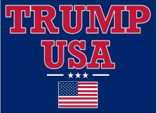 Double Sided TEAM TRUMP USA OFFICIAL BANNER 3'X5' Flag Rough Tex® 100D USA AMERICAN