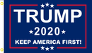 TRUMP 2020 KEEP AMERICA FIRST Boat Flag 12x18 Inches Grommets