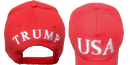 PRESIDENT TRUMP OFFICIAL 45 RED USA CAP 100% COTTON HAT