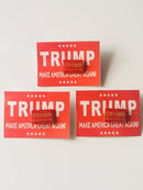 Trump  Make America Great ( M A G A) Red Lapel Pin
