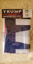 TRUMP NO MORE BULLSHIT FLAG 68D NYLON ROUGH TEX ® 5X8  FEET