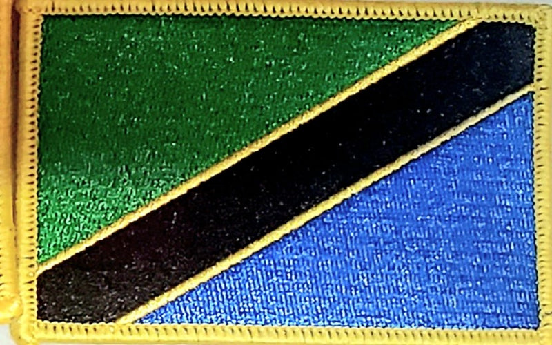 Tanzania Embroidered Patch