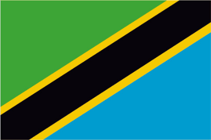 Tanzania 3'X5' Flag Rough Tex® 100D